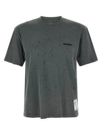Футболка SATISFY T-shirt with openwork details