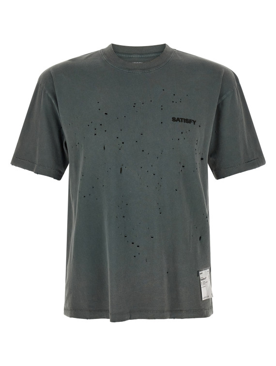 Футболка SATISFY T-shirt with openwork details (1100601A0201A02) #1