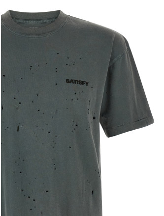Футболка SATISFY T-shirt with openwork details (1100601A0201A02) #