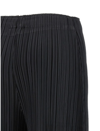 Брюки PLEATS PLEASE ISSEY MIYAKE 'Thicker Bottoms 1' (PP68JF37215) #