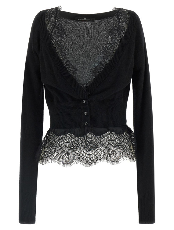 Кардиган ERMANNO SCERVINO Lace cardigan (D492N301APPYU95708) #1
