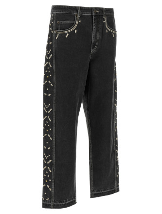 'Jorian' jeans with embroideries (PA0784HAD3H03H02FK) #