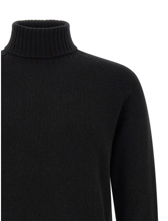 Свитер MA'RY'YA High neck sweater with slits (YTK012B8) #