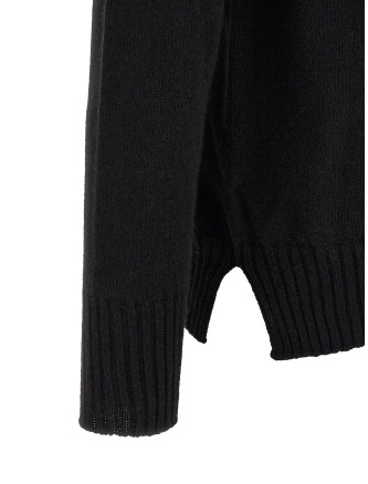 Свитер MA'RY'YA High neck sweater with slits (YTK012B8) #