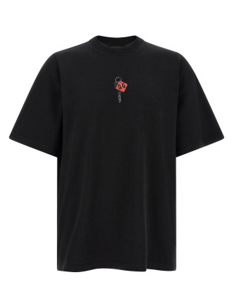Футболка 44 LABEL T-shirt with padlock print