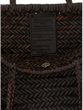 Сумка DRAGON DIFFUSION 'Bamboo Triple Jump' (8810DGW6MATDKBROWN) #