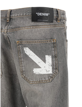 Джинсы OFF-WHITE 'Half Arrow Diag slim' (OMYA18JF26DEN00300020020) #