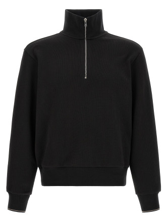 Свитшот HUGO BOSS Cotton sweatshirt with half zip