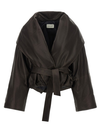Куртка MAGDA BUTRYM Shawl collar leather jacket