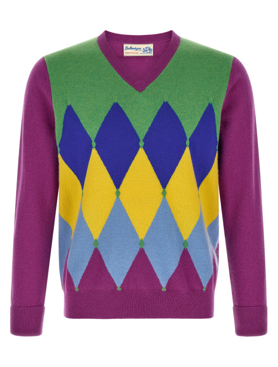 Свитер BALLANTYNE 'Classic Diamond' (B2P00112K1491010) #1