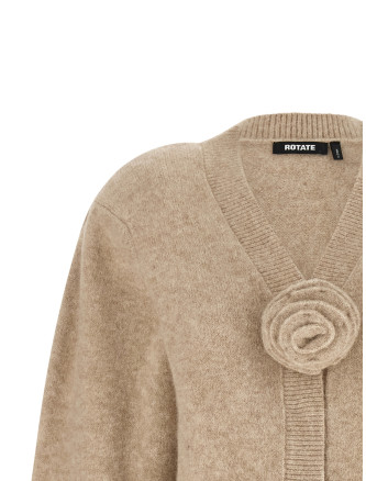 Кардиган ROTATE BIRGER CHRISTENSEN 3D Flower Knit Cardigan (11665818321832) #