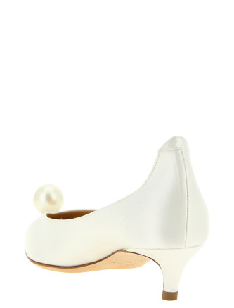Низкие каблуки MAGDA BUTRYM Pearl pumps (506926CREAM) #