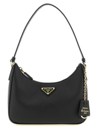 Mini 'Re-Edition 2005' Saffiano Shoulder Bag