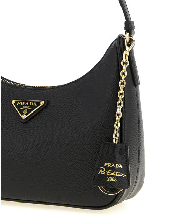 Mini 'Re-Edition 2005' Saffiano Shoulder Bag (1N204TNZVF0632) #