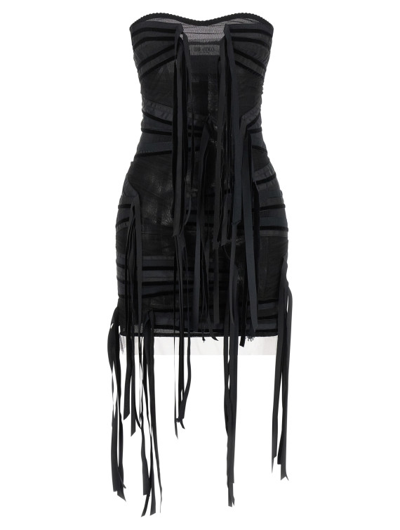 Мини-платье THE ATTICO Ribbon dress (261WCA00521EMB030RA100) #1