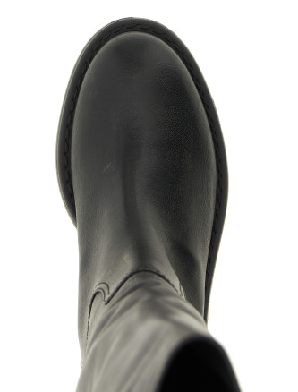 Сапоги MIU High boots with buckle (5W767EF055Y9SF0002) #
