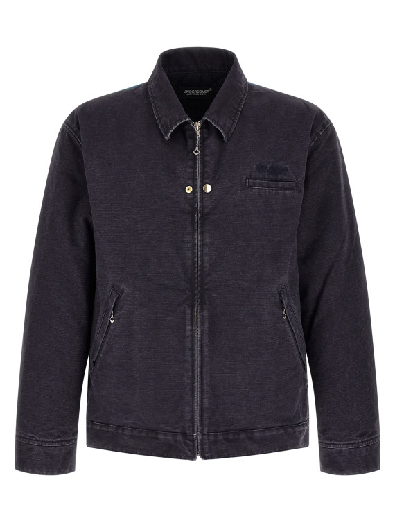 Верхняя одежда UNDERCOVER Cotton jacket with photo print (UC2F42022NAVY) #1