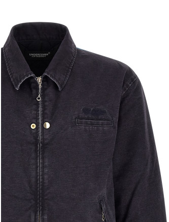 Верхняя одежда UNDERCOVER Cotton jacket with photo print (UC2F42022NAVY) #