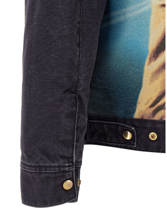 Верхняя одежда UNDERCOVER Cotton jacket with photo print (UC2F42022NAVY) #