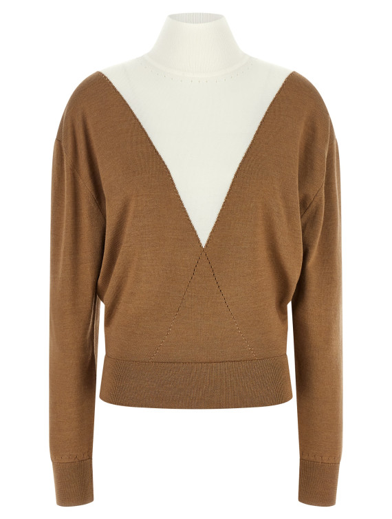 Sweater with perforated intarsia (26HMPU128ML0630M168) #1
