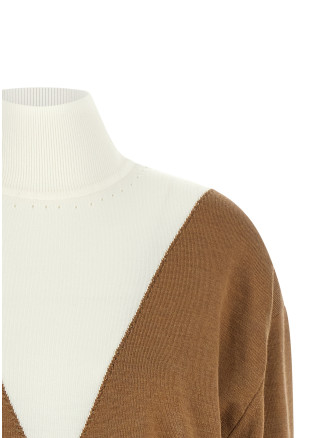Sweater with perforated intarsia (26HMPU128ML0630M168) #