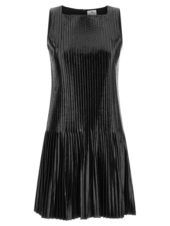 Мини-платье COURREGES Vinyl pleated dress (426CRO943VY00169999) #1