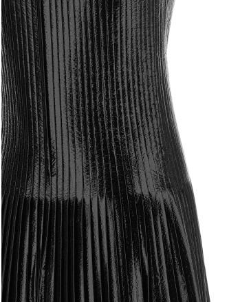 Мини-платье COURREGES Vinyl pleated dress (426CRO943VY00169999) #