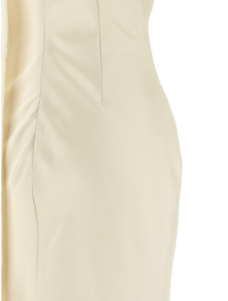 Платье макси ROTATE BIRGER CHRISTENSEN Slip dress with scarf (11665725702570) #