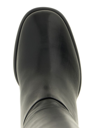 Сапоги PRADA High boots with buckle and logo (1W678OF065070F0002) #