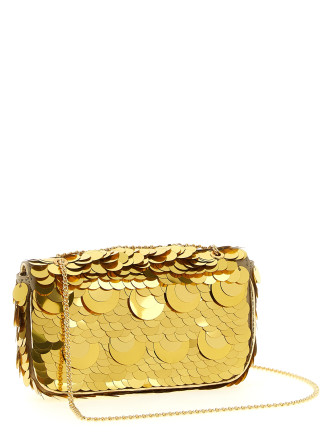 Сумка PACO RABANNE 'Sparkle baguette Mini' (26ASS0586EMB073P710) #