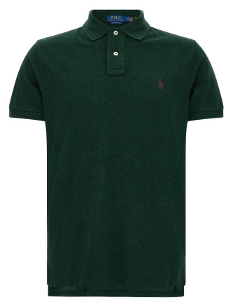 Поло POLO RALPH LAUREN Cotton polo shirt with embroidered logo