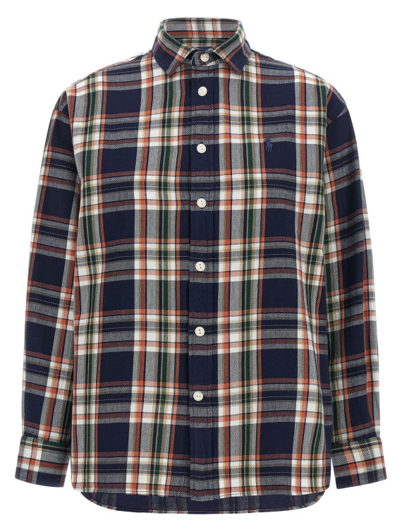 Рубашка POLO RALPH LAUREN Checked Shirt with Embroidered Logo (211971515502) #1