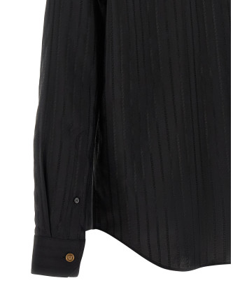 Рубашка VERSACE Jacquard Silk Shirt (10268161A185481B000) #