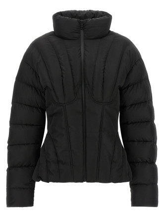 Пуховик ELISABETTA FRANCHI Bustier quilted down jacket