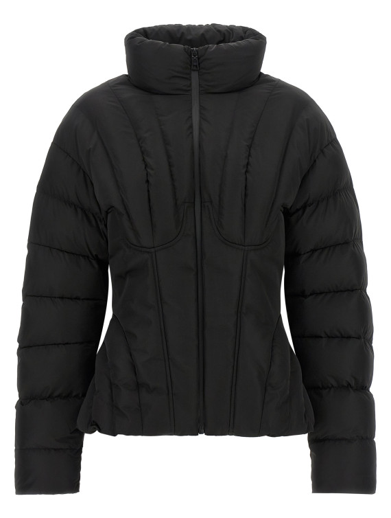 Пуховик ELISABETTA FRANCHI Bustier quilted down jacket (PI95D66E2110) #1