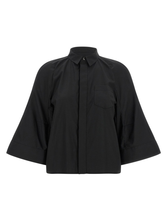 Рубашка SACAI Poplin shirt with wide sleeves (2608743001) #1