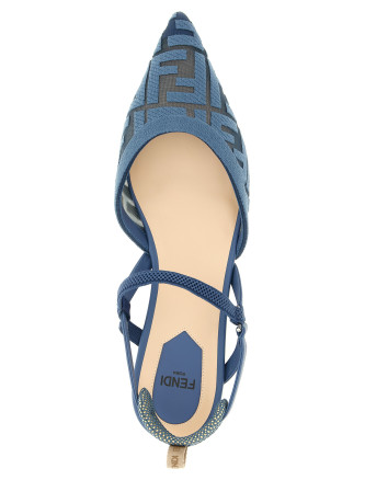 Плоские сандалии FENDI 'Colibrì Lite' (8J8559AY0MF1XHP) #