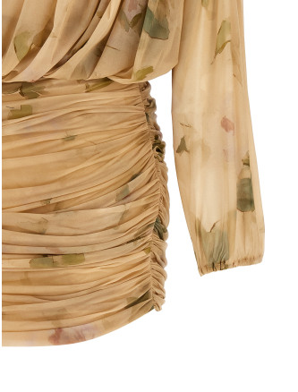 Мини-платье MAGDA BUTRYM 'dress 07' (202926BEIGE) #