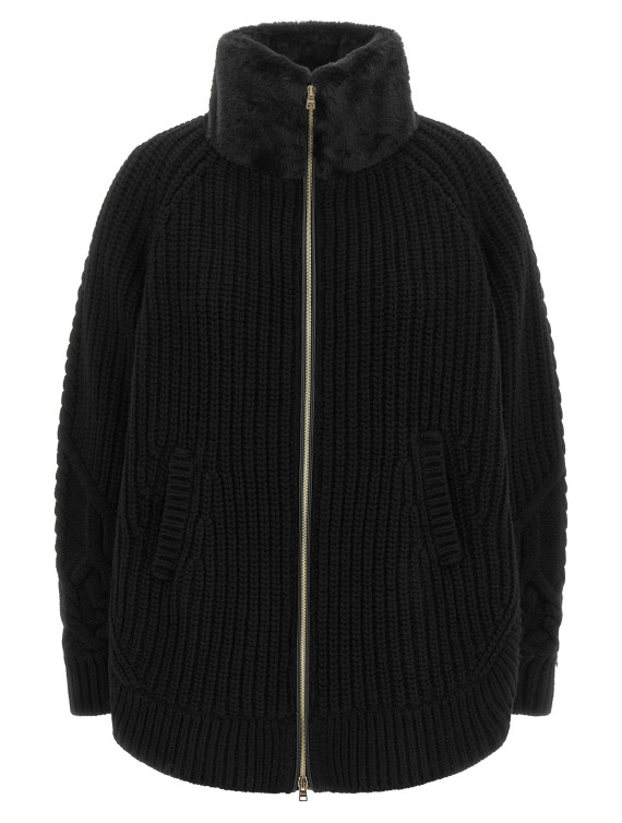 Кардиган HERNO Cardigan with fur insert (MC000203D700169300) #1