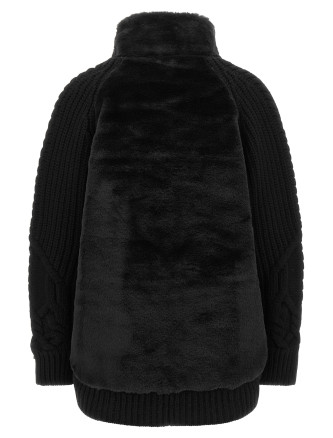 Кардиган HERNO Cardigan with fur insert (MC000203D700169300) #