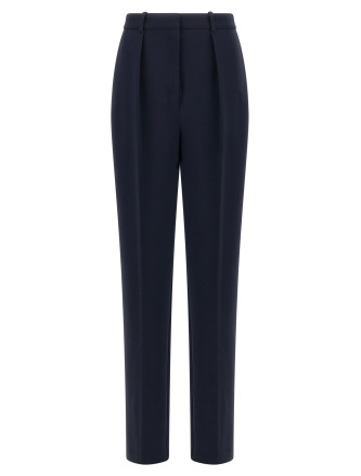 Брюки ELISABETTA FRANCHI Crepe de chine pants