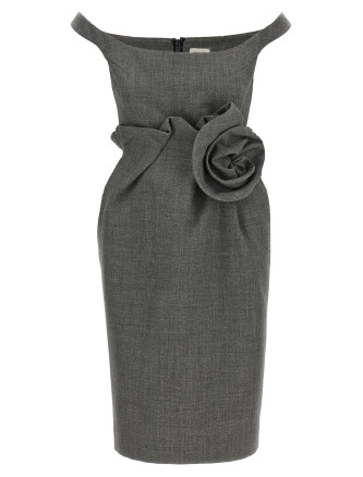 3D flower dress
