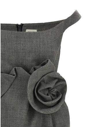 Платье миди MAGDA BUTRYM 3D flower dress (263926GREY) #