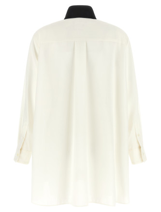 Рубашка SACAI Hybrid shirt with front panel model. (2608709152) #