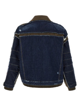 Куртка DSQUARED2 Multilayer denim jacket (S71AN0681D30011966) #