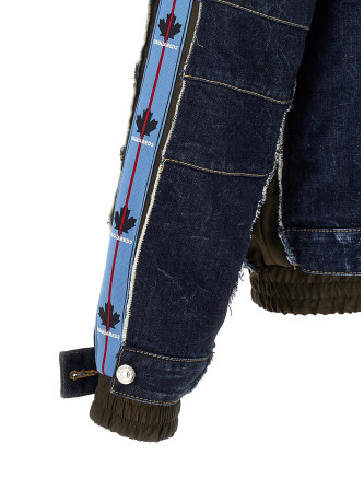 Куртка DSQUARED2 Multilayer denim jacket (S71AN0681D30011966) #