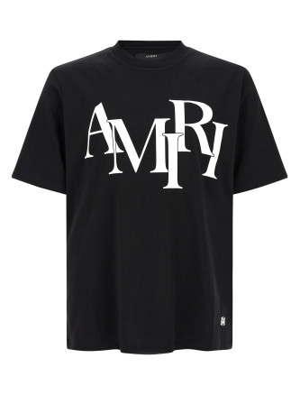 Футболка AMIRI 'Staggered Logo'