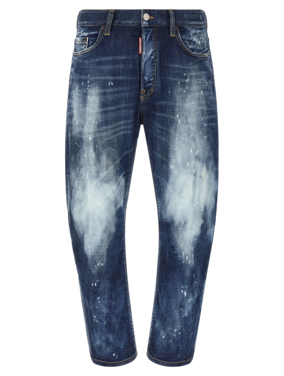 'Bro' jeans with 'Paint' details (S71LB1763D30010470) #1