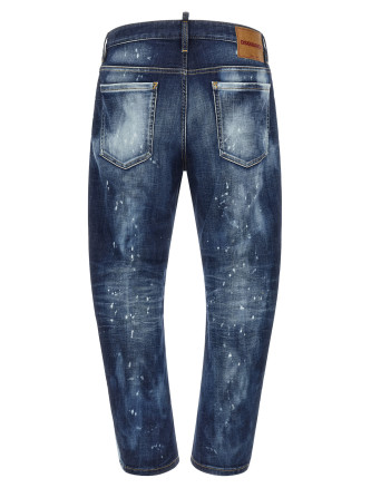 'Bro' jeans with 'Paint' details (S71LB1763D30010470) #