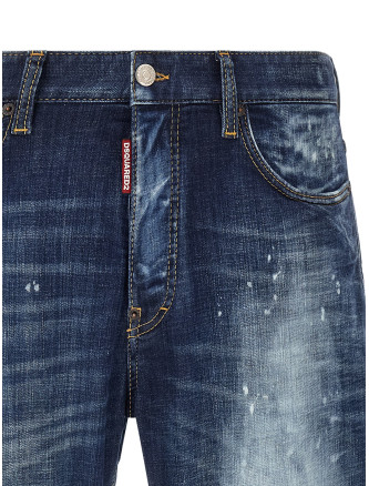 'Bro' jeans with 'Paint' details (S71LB1763D30010470) #